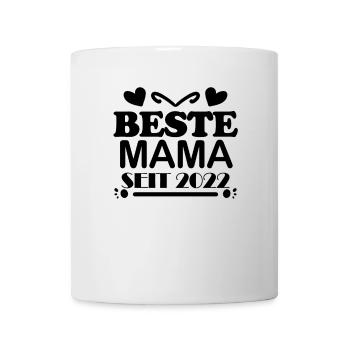 Beste Mama seit 2022 - Tasse - Weiß - Vorne