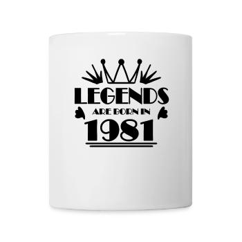 1981 - Born 1981 - Mug - white - Front