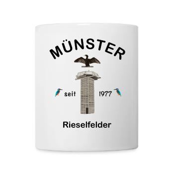 Rieselfelder Münster, Vogelschutzgebiet - Tasse - Weiß - Vorne