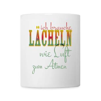 I need a smile like air to - positive - Mug - white - Front