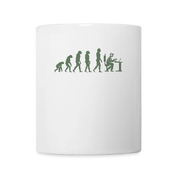 Évolution du Gamer Zocker Nerd Geek Progamer - Mug blanc - blanc - Devant