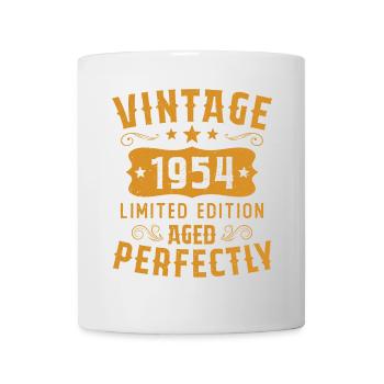 Vintage 1954 Édition Limitée - Mug blanc - blanc - Devant