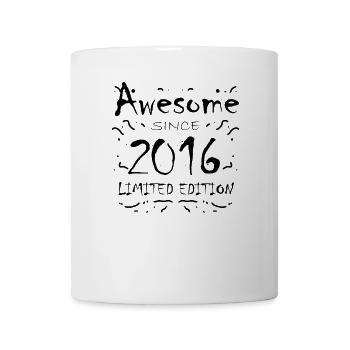 2016 - Born 2016 - Year of birth 2016 - Mug - white - Front