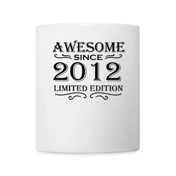 2012 - Born 2012 - Year of birth 2012 - Mug - white - Front