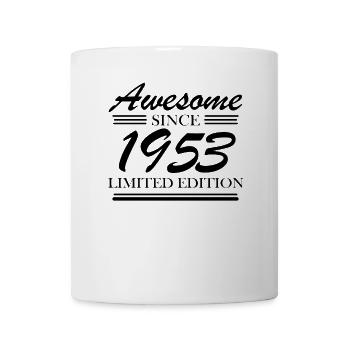 1953 - born 1953 - year of birth 1953 - Mug - white - Front