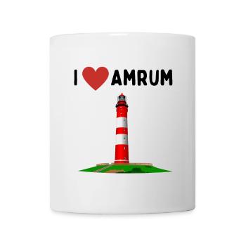 I love Amrum - Mug - white - Front