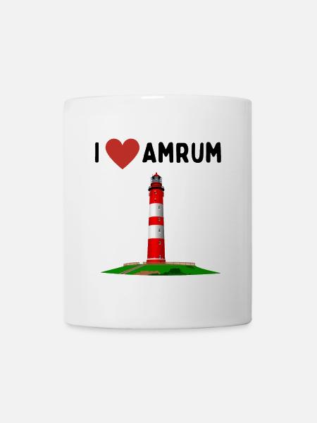 J’aime Amrum - Mug blanc - blanc