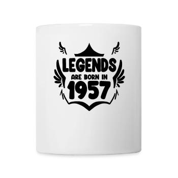 1957 - born 1957 - year of birth 1957 - Mug - white - Front