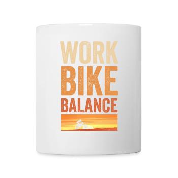 MX Bike Enduro Work Bike Balance Motocross - Mug - white - Front