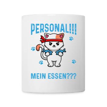 Staff!!! Where is my food??? - Mug - white - Front