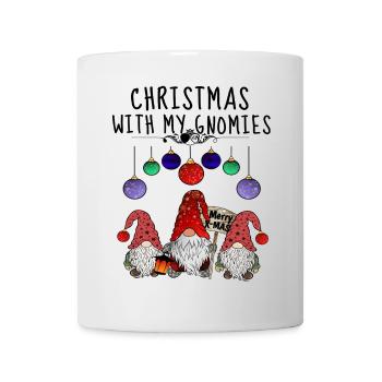 Famille Gnome de Noël - Mug blanc - blanc - Devant