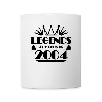 2004 - Jahrgang 2004 - Tasse - Weiß - Vorne