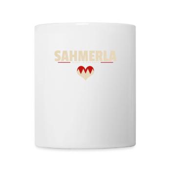 Sahmerla - Franken fränkisch fränggisch - Tasse - Weiß - Vorne