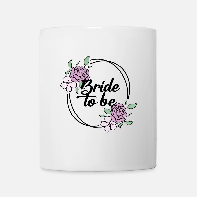 Braut Junggesellinnenabschied - Bride JGA - Tasse - Weiß