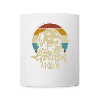Golden Retriever Golden Mom Dogs Mama Mistress - Mug - white - Front