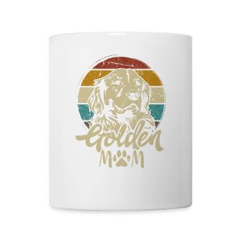 Golden Retriever Golden Mom Dogs Mama Mistress - Mug - white - Front