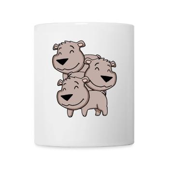 Ours mignons - Ours - Mug blanc - blanc - Devant