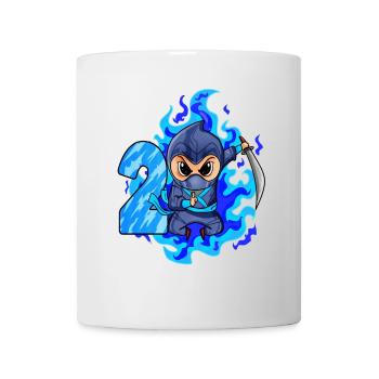 2ème anniversaire garçon 2 ans ninja - Mug blanc - blanc - Devant