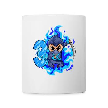 3rd birthday boy 3 years old ninja - Mug - white - Front
