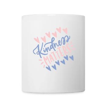 Kindness Matters - Awareness T-Shirt - Tasse - Weiß - Vorne