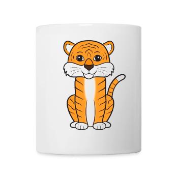 Tiger - Mug - white - Front
