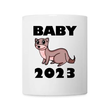Bébé 2023 - Naissance Enceinte 2023 Grossesse - Mug blanc - blanc - Devant