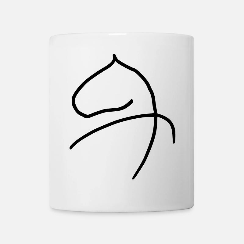 Horse - Mug - white