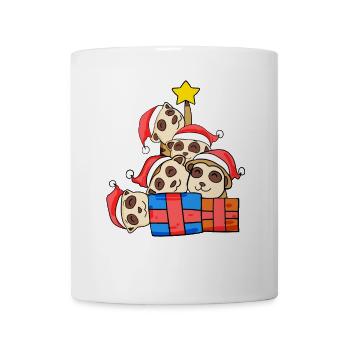 Christmas Christmas Tree Meerkat - Mug - white - Front