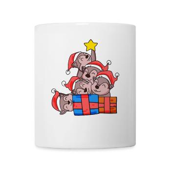 Christmas Christmas Tree Squirrel - Mug - white - Front