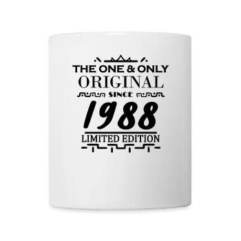 1988 - Year of construction 1988 - Born 1988 - Mug - white - Front