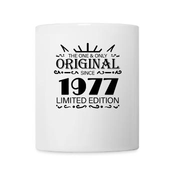 1977 - Année de construction 1977 - Né en 1977 - Mug blanc - blanc - Devant