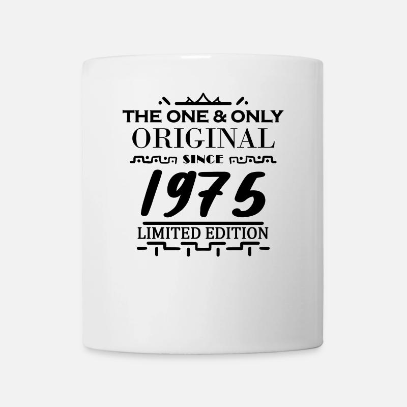 1975 - Année de construction 1975 - Né en 1975 - Mug blanc - blanc