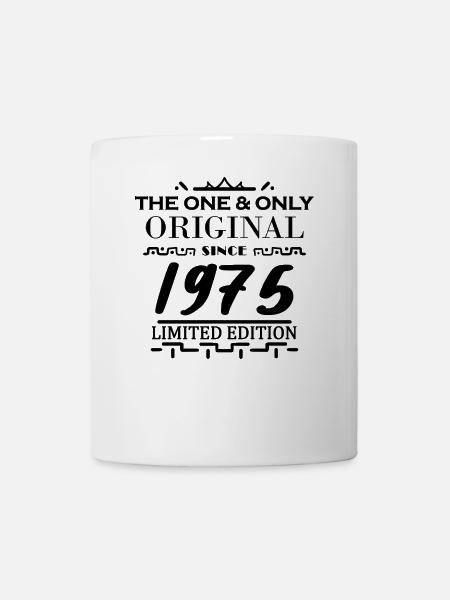 1975 - Année de construction 1975 - Né en 1975 - Mug blanc - blanc