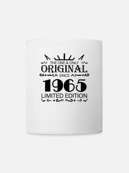 1965 - Baujahr 1965 - Jahrgang 1965 - Tasse - Weiß