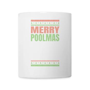 Christmas Billiard Player - Mug - white - Front