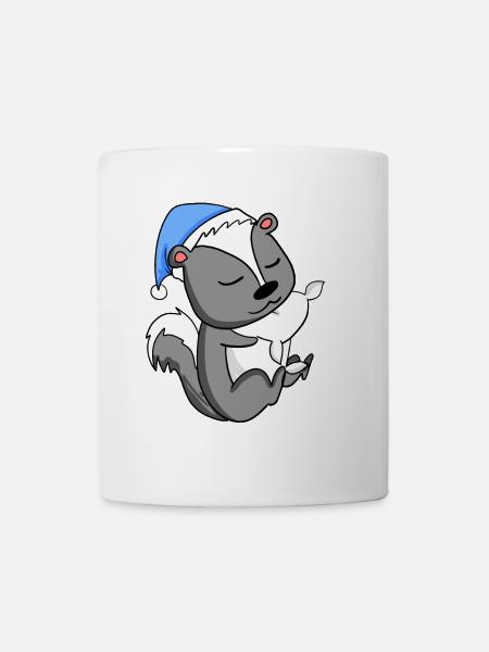 Stinktier - Tasse - Weiß