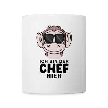 Cool Affe Chef - Tasse - Weiß - Vorne