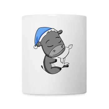 Esel - Tasse - Weiß - Vorne