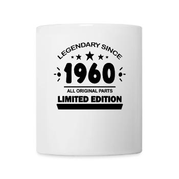 Année de construction 1960 - né en 1960 - Mug blanc - blanc - Devant