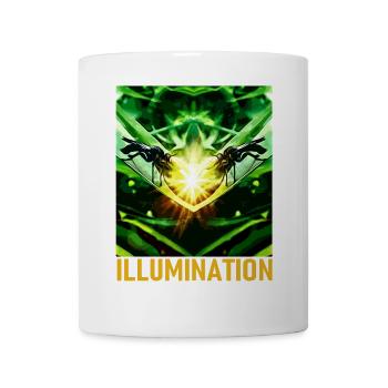 Green Illumination Motif - Mug - white - Front