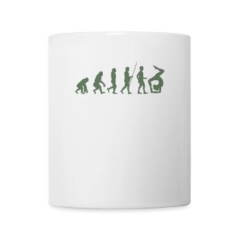 Gymnast Turner Evolution of the gymnast - Mug - white - Front