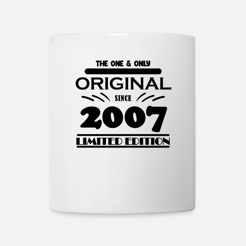 2007 - Année de construction 2007 - Millésime 2007 - Mug blanc - blanc