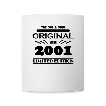 2001 - Year of construction 2001 - Born 2001 - Mug - white - Front