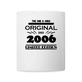 2006 - Baujahr 2006 - Jahrgang 2006 - Tasse - Weiß - Vorne