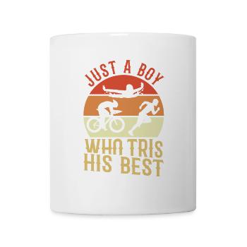 Triathlète - Mug blanc - blanc - Devant