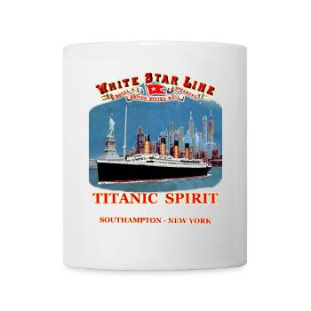 TITANIC SPIRIT Kreation Louis RUNEMBERG © Adagp - Tasse - Weiß - Vorne
