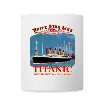 TITANIC creation Louis RUNEMBERG © Adagp - Mug - white - Front