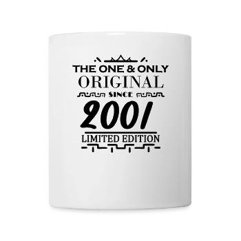 2001 - Year of construction 2001 - Born 2001 - Mug - white - Front
