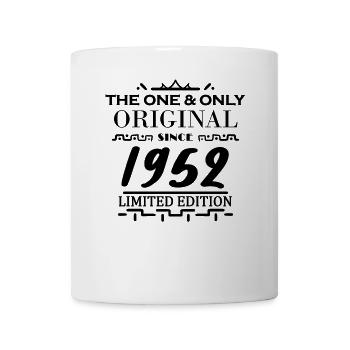 1952 - Year of construction 1952 - Born 1952 - Mug - white - Front