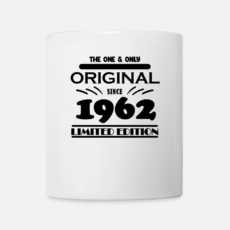 1962 - Année de construction 1962 - Né en 1962 - Mug blanc - blanc